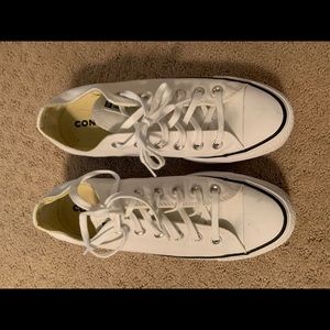 Converse low top platforms